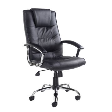 Somerset high back managers chair - Black