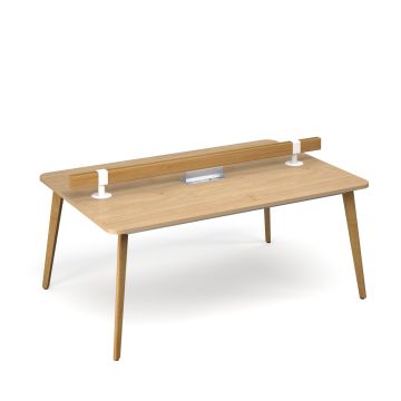 Saxon worktable with low level tool rail