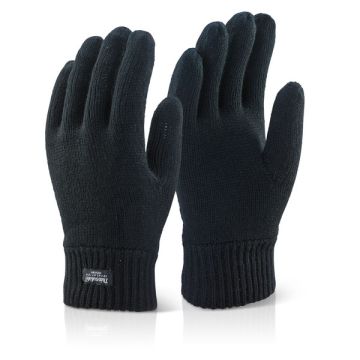 THINSULATE GLOVE BLACK - Black