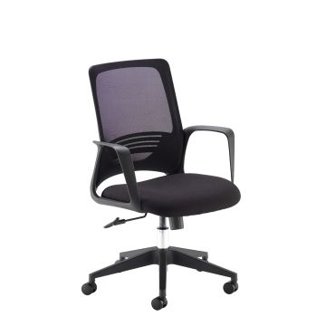 Toto mesh back operator chair - Black