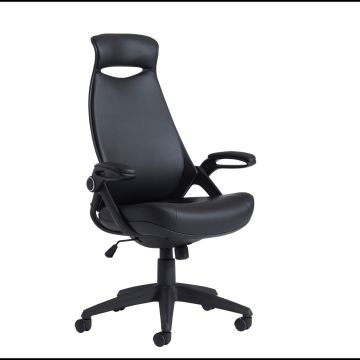 Tuscan managers chair with head support - Black