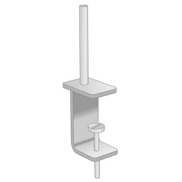 Universal desktop screen brackets (pair) - Graphite