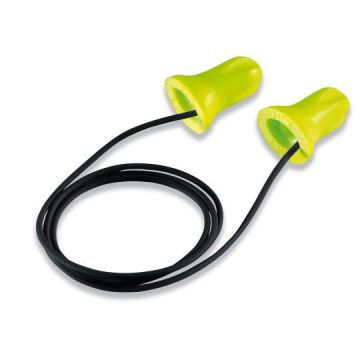 UVEX HI-COM CORDED DISPOSABLE EARPLUGS - Green