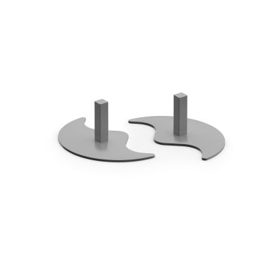 Vibe floor standing screen feet (pair)