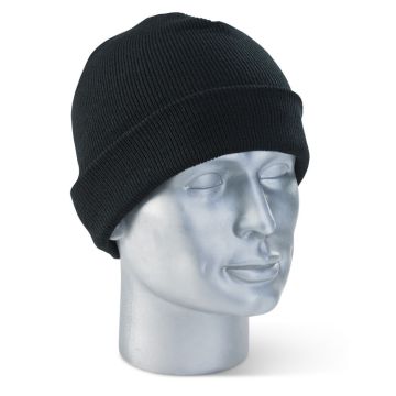 WATCH (BEENIE) HAT BLACK - Black