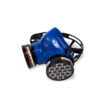 HALF MASK & A2P3 FILTER KIT - Blue
