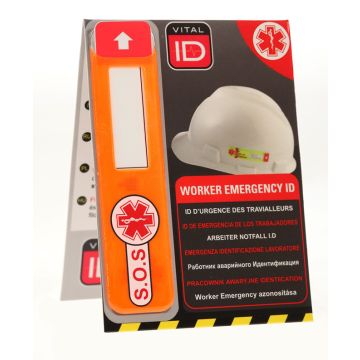 EMERGENCY ID DATA WINDOW GLOBA - Orange