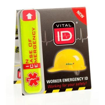 EMERGENCY ID STANDARD (ICE) - Saturn Yellow