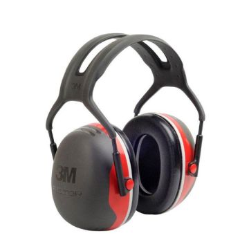 PELTOR X3 HEADBAND SNR 33dB - Red